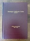 Deering&#39;s California Codes Annotated Public Resources Lexis Nexis HB Law Book