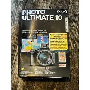 Magix Photo Ultimate 10 Photo Editing Software Organize Archive Design - Picture 1 of 5