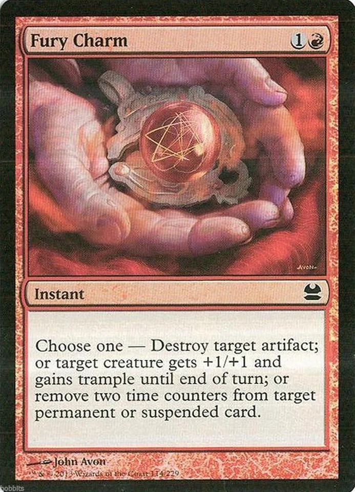 MTG - Modern Masters - Fury Charm - Foil - NM - Image 1 of 1