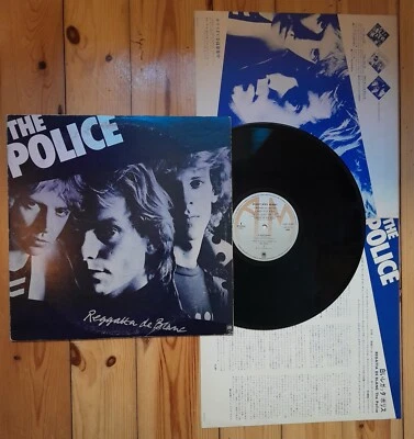THE POLICE Reggatta De Blanc LP | 1979 Japanese Promo, title misspelled on label - Bild 1 von 2
