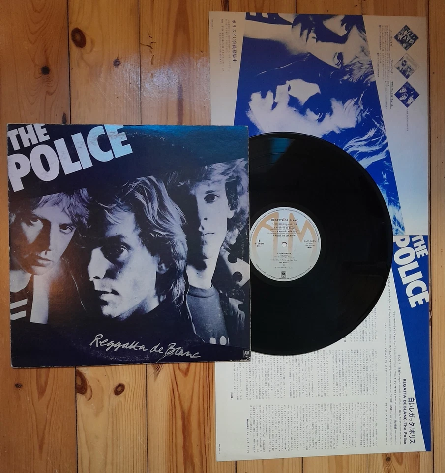 THE POLICE Reggatta De Blanc LP | 1979 Japanese Promo, title misspelled on label - Bild 1 von 2