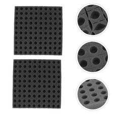2 Sheets Sprouter Tray Sponge Block for Plant Home Garden