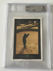 Tiger Woods 1996 Nike Sand PROMO Rookie RC Golf Card #5570 BGS 3.0 RARE