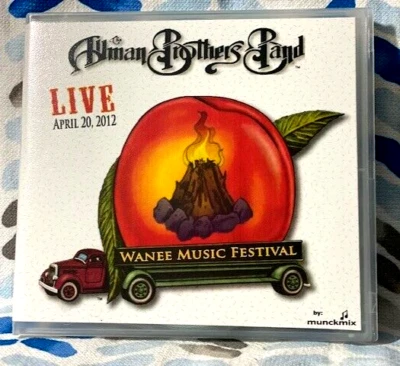ALLMAN BROTHERS BAND Live 4-20-12 Wanee Music Festival 3CD w/ Bob Weir *NEW Foto 1 de 2