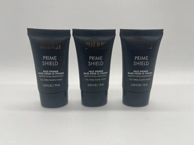 THREE PACK Milani Prime Shield Mattifying Face Primer TRAVEL SIZE 0.34 fl oz New - Image 1 of 4