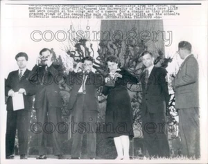 Press Photo Russian Scientists From Marine Research Ship Vityaz at UCB - Picture 1 of 2