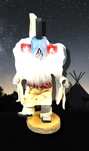 Muñeca Kachina "Chasing Star" firmada por T L (Teresa Larry?) Nativo americano c.1990 - Imagen 1 de 24