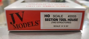 JV Models 2005 HO Scale Section Tool House Kit (2 Strukturen) - Bild 1 von 4