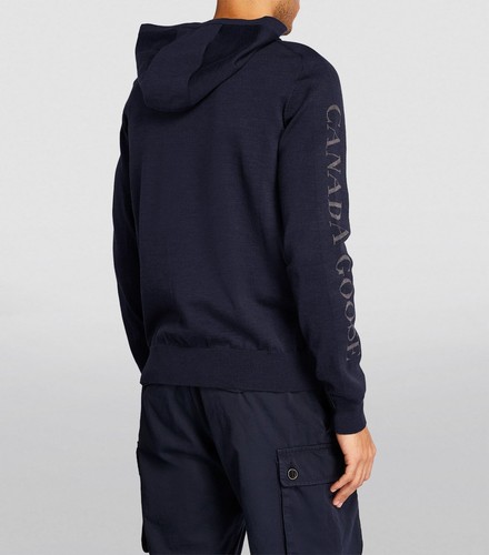 Felpa con cappuccio Canada Goose Welland Navy Taglia Media Maglia Pullover Hoody