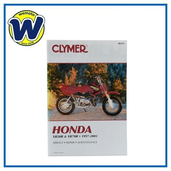 Manual de Taller Mantenimiento para Honda XR50R XR70R 1997 2003 - Imagen 1 de 2