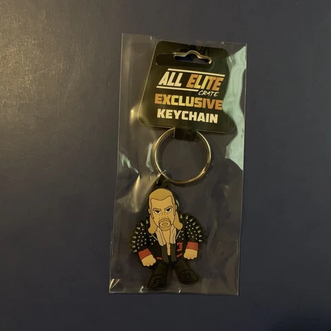 All Elite Crate AEW Chris Jericho Micro Brawler Keychain Cover