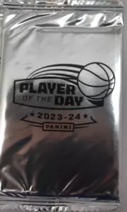 Panini Player of the Day 2023-24 Basketball Cards 2 Card Pack Sealed Single Pack - Picture 1 of 2