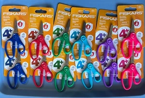 12 Pack Of Fiskars 1.8 in. L Stainless Steel Kid Scissors New - Picture 1 of 3