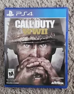 Call of Duty: WWII WW2 (Sony Playstation 4, 2017) PS4 Tested Working - Picture 1 of 3