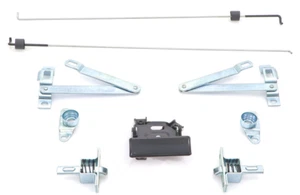 73-74 Chevy/GMC C10 Truck Fleetside Tailgate Handle, Latches, Hinges & Rod Kit - Picture 1 of 11