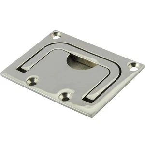 Einlassgriff Bodenheber 56x76mm Edelstahl VA Klappgriff Lukengriff Lukenheber - Bild 1 von 8