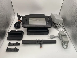 Nintendo Wii U 32GB Konsole - Schwarz - Bild 1 von 11