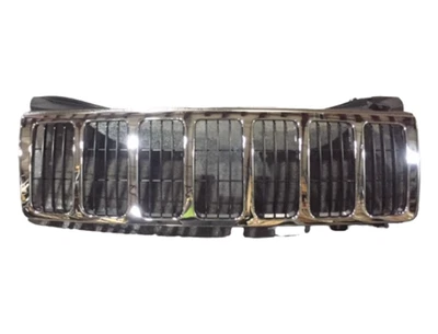 FITS * 2005-2007 JEEP GRAND CHEROKEE CHROME GRILLE APPLIQUE 82209206 - NEW OEM - Image 1 of 4
