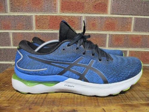 Scarpe Asics Uomo Gel Nimbus 24 Blu 1011B359 Sneakers Corsa Atletica Taglia 13