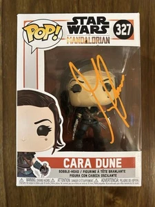 Gina Carano „The Mandalorian“ signiert Funko Pop „Cara Dune“ Beckett Star Wars - Bild 1 von 6