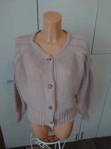 Kurz Strickjacke, Altrosa, Neu, Gr.40 - Bild 1 von 6