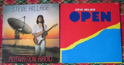 Steve Hillage Motivation radio & Open LOT 2X  lp 33 tours 1977 & 1979 - Photo 1/4