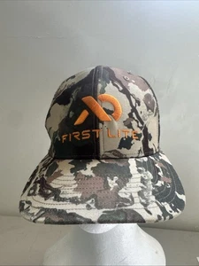 First Lite MeatEater Fusion Cipher Camo Snapback Hat Trucker Hunting - Picture 1 of 11