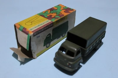 POLITOYS CARRO AUTOCARRO MILITARE COPERTO 3 TON (COD. 4) OTTIMO S. 1:41 CON BOX - Immagine 1 di 3