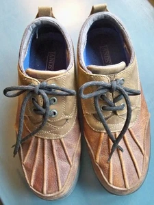 LANDS END LEDER WALKING WANDERSCHUHE WM 9,5B SCHNÜRER #79774 - Bild 1 von 7