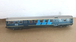 Vintage HO Train Passanger Car Blue - Picture 1 of 11