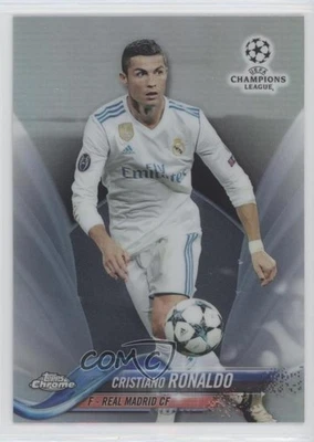 2017-18 Topps Chrome UCL Refractor Cristiano Ronaldo #93 - Image 1 of 2