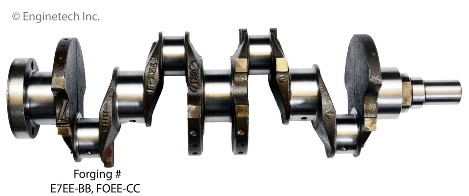 Комплект коленчатого вала для 87-96 Ford Mercury Escort EXP Lynx Tracer 160400 - Изображение 1 из 4