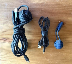 Native Union MFI Certified Lightning 3 Cable Bundle, Used But Working - Picture 1 of 1