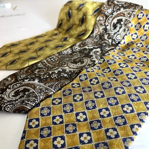 Nordstrom Neiman Marcus Barney’s New York LOT OF 3 Mens Neckties Ties Italy Silk - Picture 1 of 17