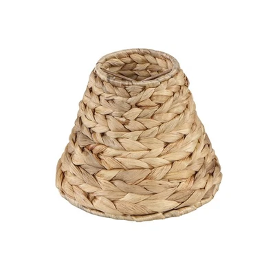 51004 Empire Clip On Chandelier Water Hyacinth Lamp Shade, 3" Top x 6" Bottom... - Image 1 of 4