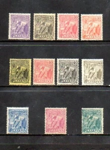 Francobolli Guyana Francese - Scott #'s 62/75 - come nuovi incernierati - Foto 1 di 1