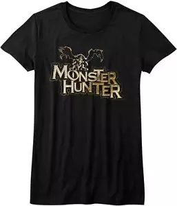 Monster Hunter Monster Logo Capcom Video Game Women's Fitted T Shirt - Picture 1 of 3
