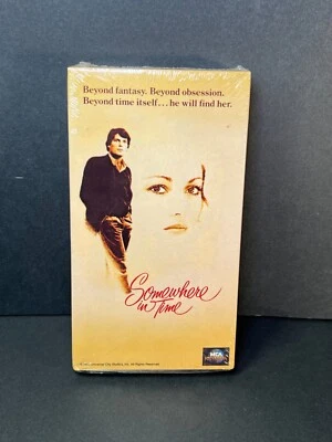 “Somewhere in Time” (VHS) Christopher Reeve Jane Seymour - Factory Sealed - NEW! - Image 1 of 3