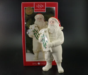 Lenox Holiday SANTA WITH SLED Figurine Porcelain in Box 7in - Picture 1 of 15