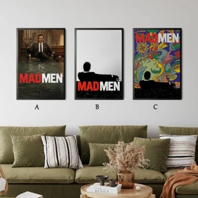 Mad Men Movie Poster (TV Series 2007–2015), Wall Art, Room Decor