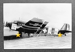 JUNKERS JU-52 SWISS AIR FORCE A-703 PHOTO 10x15cm - Picture 1 of 2