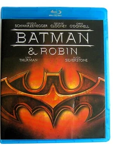 Batman & Robin (Blu-ray, 2010, LN, Anime) Arnold Schwarzenegger, George Clooney - Picture 1 of 6