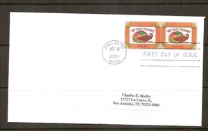 US SC # 3546 Thanksgiving FDC. No Cachet  - Picture 1 of 1