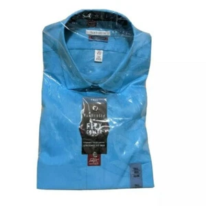 New Men's Van Heusen Button Up Dress Shirt Tall Flex Collar Business Attire - Picture 1 of 7