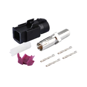 10x Auto HSD Fakra A Crimp Buchse gerade RF Stecker für Dacar 535 4 polig - Bild 1 von 3