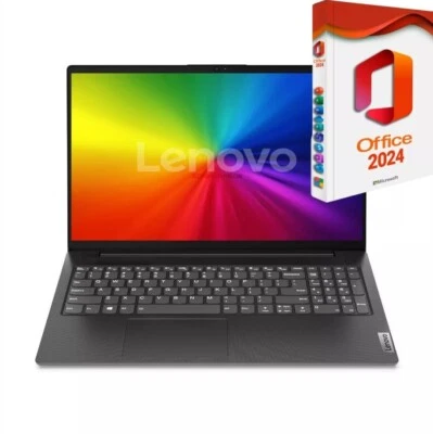 15.6" LENOVO V15-IJL, N4500, BIS 32GB 2TB SSD, WINDOWS 11 PRO + OFFICE 2024 PRO - Bild 1 von 4