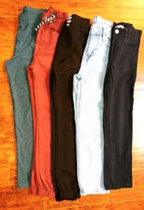 Lot of 5 Boys Pants Size 9-12 - Picture 1 of 13