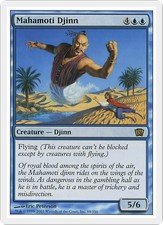 MAHAMOTI DJINN ~mtg NM 8th Edition Rare x1