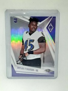 Jaylon Ferguson 2019 Panini Phoenix Football RC SILVER #154 Baltimore Ravens 
