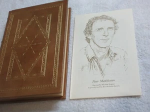 SIGNED FRANKLIN LIBRARY The Snow Leopard By Peter Matthiessen 1978 - Picture 1 of 4